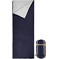 Bessport Saco de Dormir Ligero- de Forma Rectangular- Saco Dormir de sobre para Acampada Senderismo al Aire Libre- con…